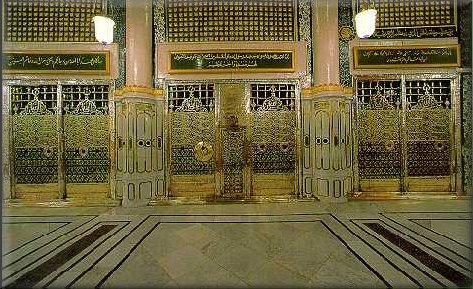 Resting place of prohpet Mohammed (pbuh)